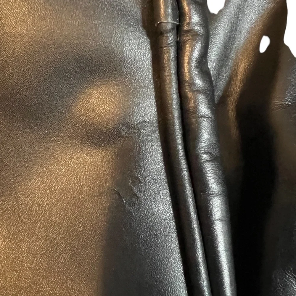 Claire Chase‎ Classic Garment Black Bag Saddle